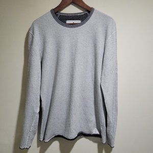 Reigning Champ - Mens Gray Crew Neck Sweatshirt Size Medium